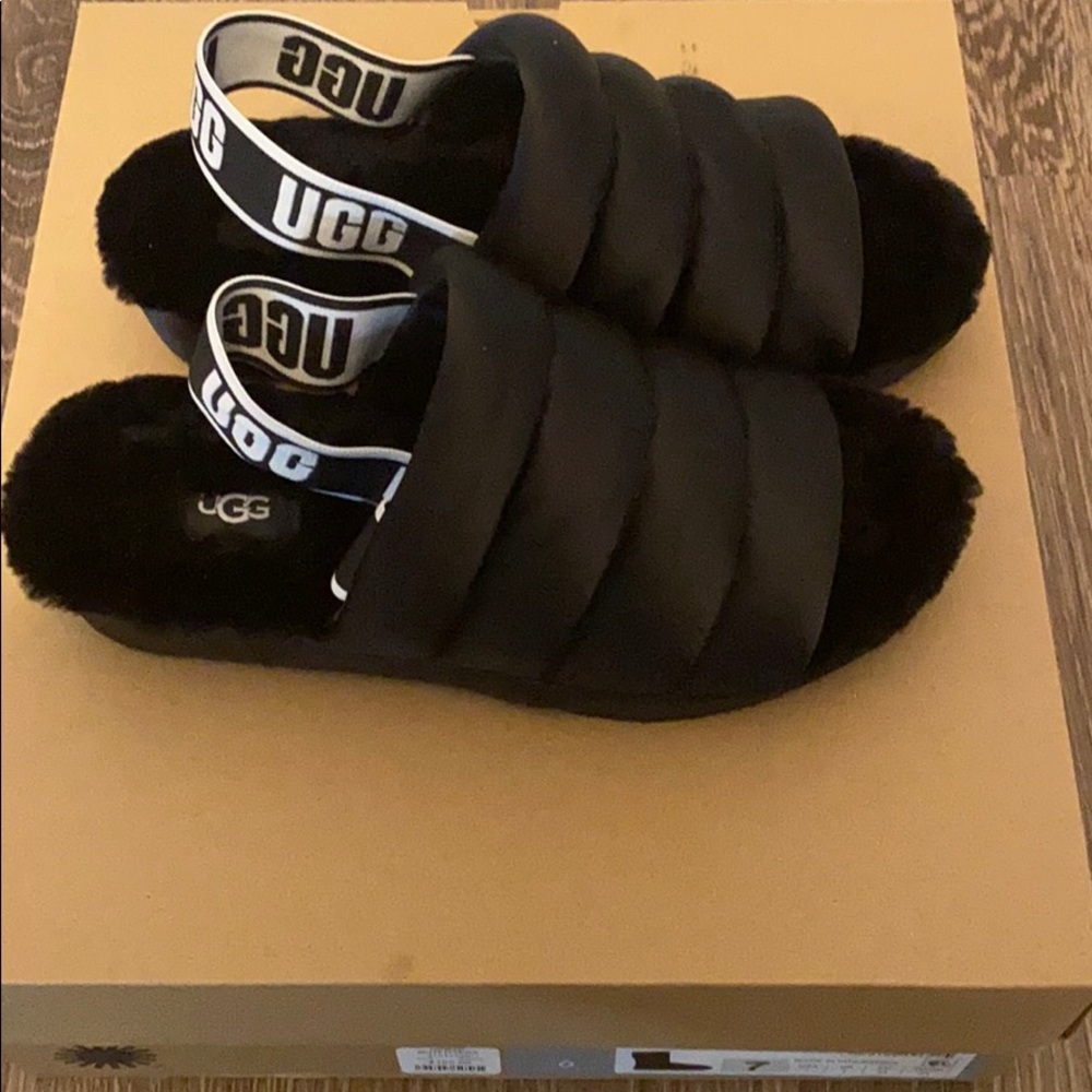Ugg satin sandals